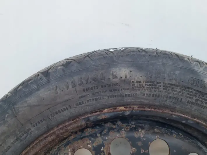 Volvo XC90 I KOŁO DOJAZDOWE dojazdówka 125/80 R17 2170804 31302384 2012r