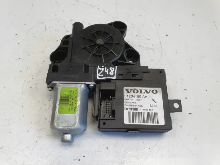 Volvo V50 S40 II SILNICZEK PODNOSZENIA SZYBY Lewy tył kierowcy 31264189AA