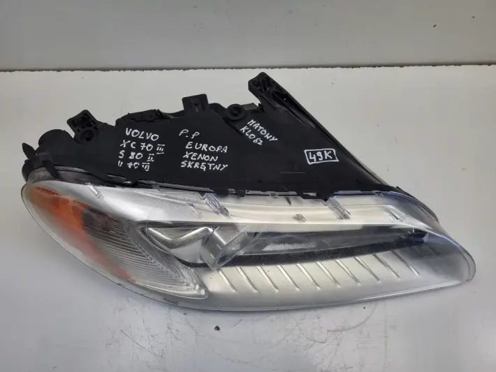 Volvo S80 II V70 III XC70 II PRZEDNIA LAMPA PRAWA PRAWY PRZÓD 31214169