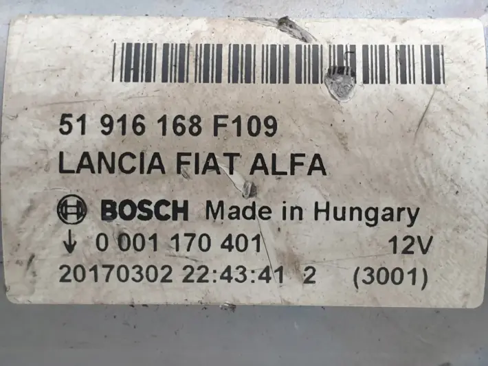 Fiat 500 1.2 8V ROZRUSZNIK 51916168