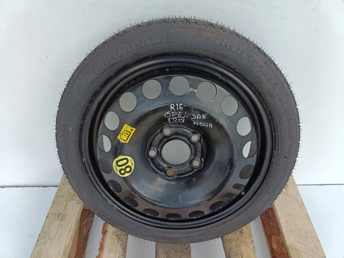 Opel Vectra C Astra H KOŁO DOJAZDOWE dojazdówka 125/85 R16 5x110 2160132