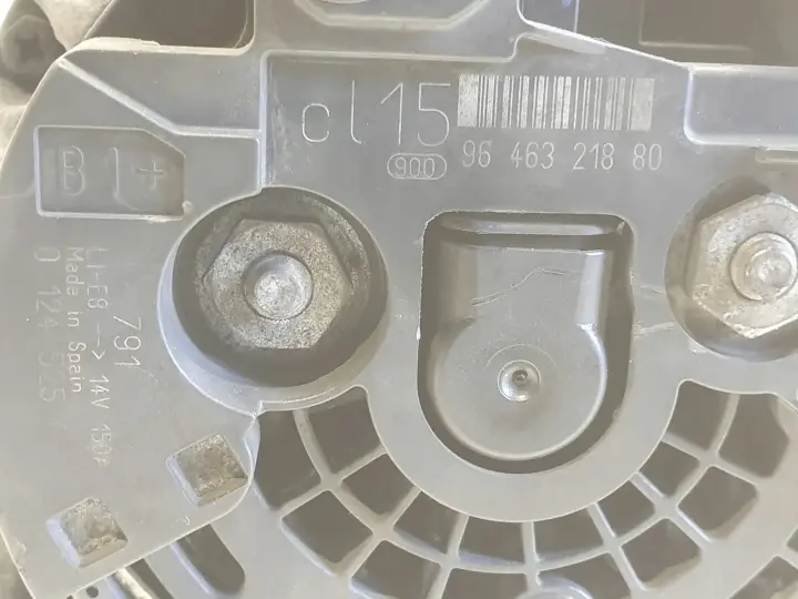 Peugeot 307 2.0 HDI ALTERNATOR bosch 9646321880