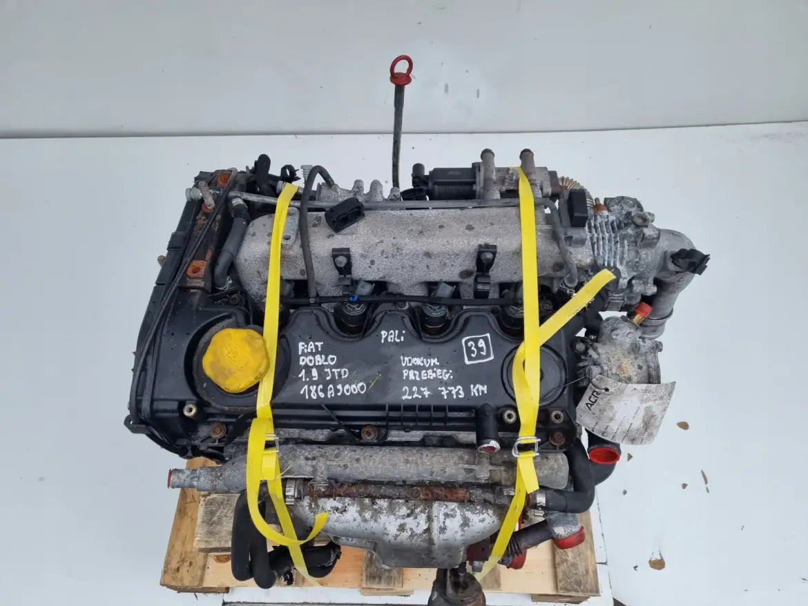 SILNIK KOMPLET Fiat Multipla 1.9 JTD 120KM udokumentowane 227tyś 186A9000