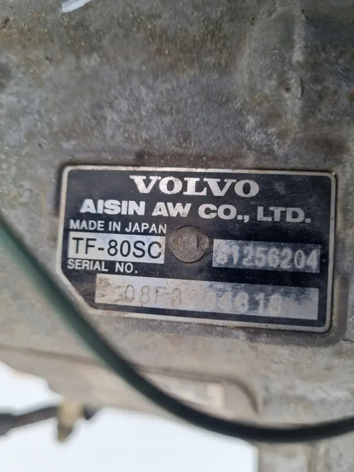 Volvo S80 II 2.5 T TURBO AUTOMATYCZNA SKRZYNIA BIEGÓW 31256204 TF-80SC