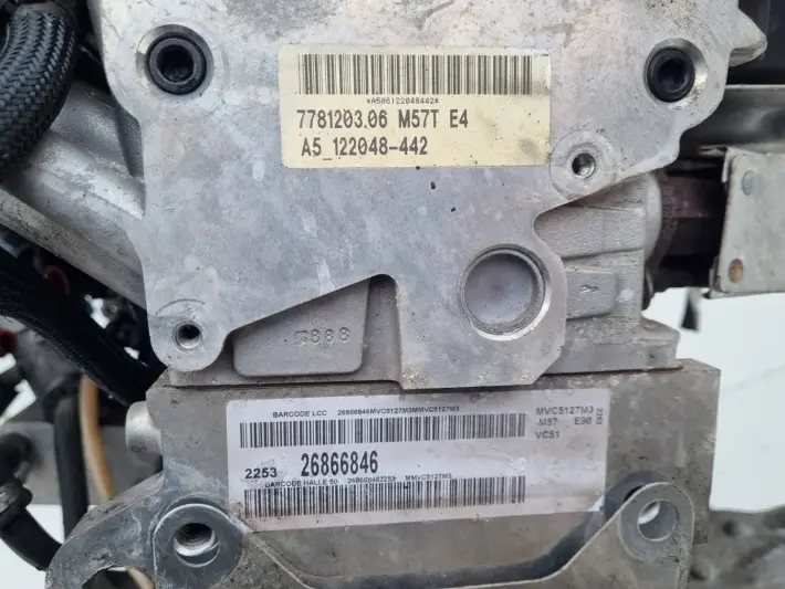 SILNIK KOMPLET BMW E90 E91 E92 E93 3.0 D DIESEL ładnie pracuje M57D30 306D3