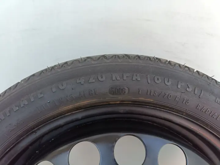 Opel Vectra C Astra H KOŁO DOJAZDOWE dojazdówka 115/70 R16 5x110 2160132