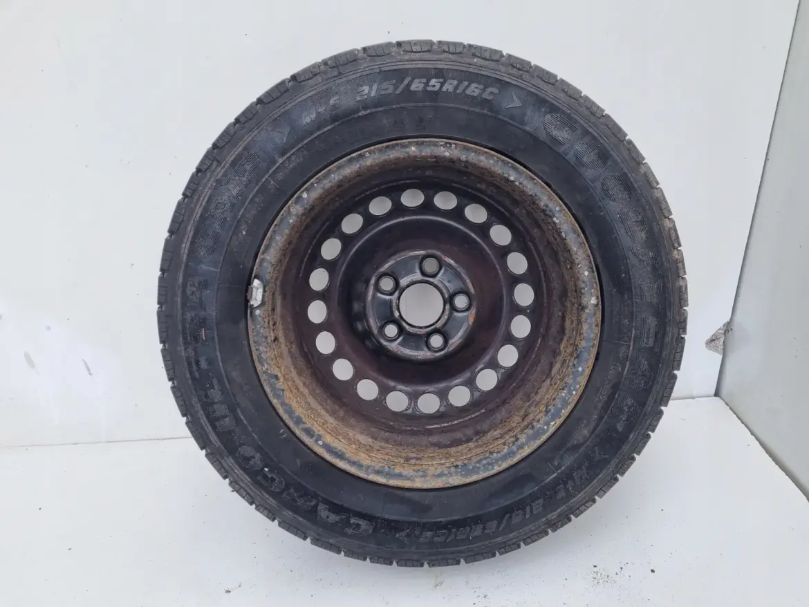 VW Transporter T5 T6 KOŁO ZAPASOWE Zapas felga 215/65 R16C 5x120 7H0601027D