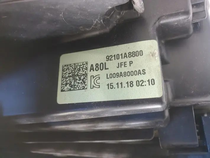 Kia Optima IV LIFT PRZEDNIA LAMPA LEWA lewy przód FULL LED EURO 92101A8800