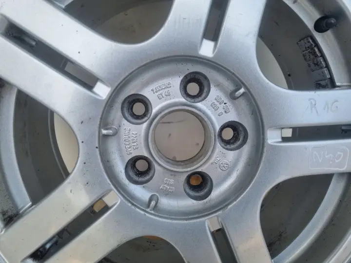 Passat B5 FELGA ALUMINIOWA KOŁO ZAPASOWE zapas 205/65 R16 5x112 3B0601025G