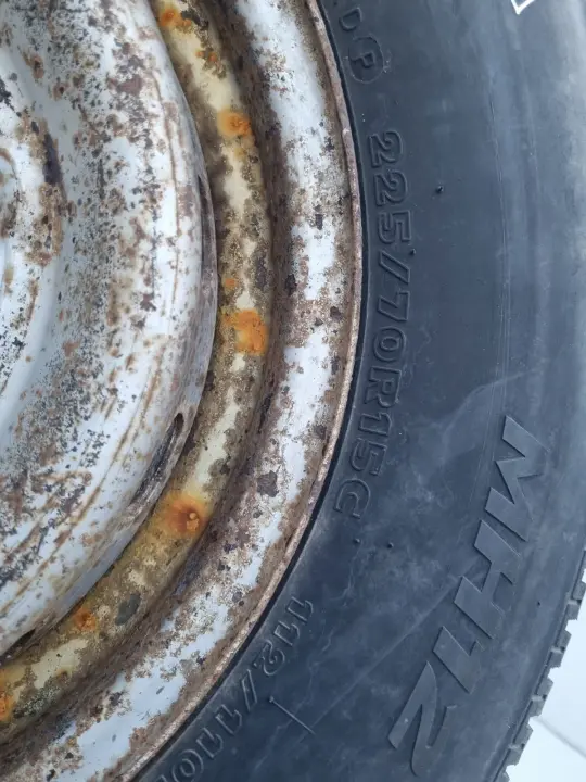 Nissan Cabstar 2x FELGI STALOWE KOŁA LETNIE 15 cali 225/70 R15 R15C 2018r