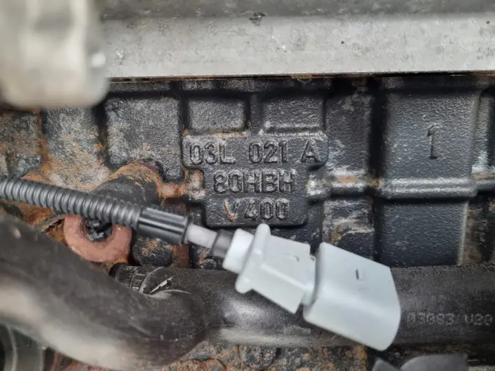 SILNIK KOMPLET VW EOS 2.0 TDI 140KM 166tyś CBA CBAB