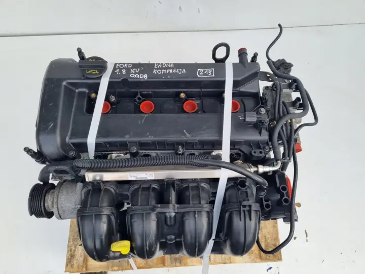 SILNIK KOMPLET Ford Focus II MK2 1.8 16V 125KM kompresja ok QQDB