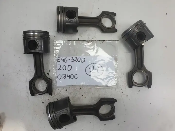 BMW E87 E90 E91 2.0 D TŁOK KORBOWÓD M47 0840C