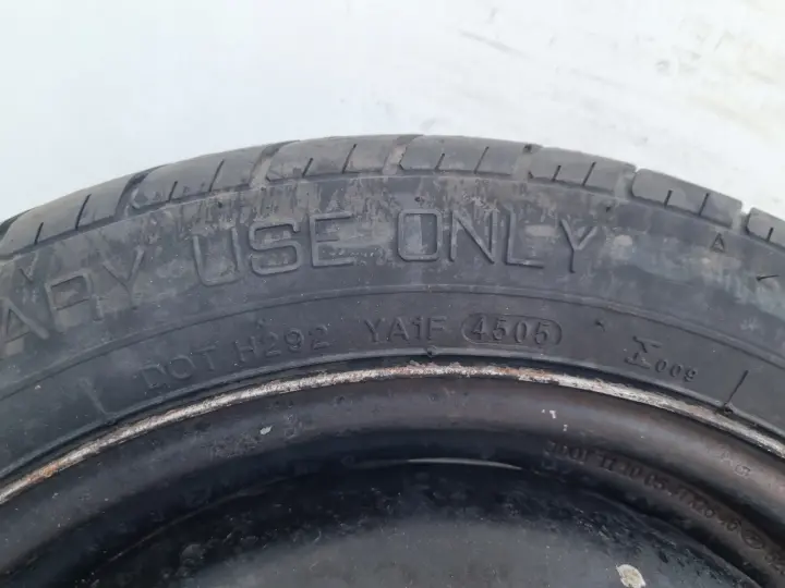 Hyundai KOŁO DOJAZDOWE dojazdówka 125/70 R16 4TX1646 5x114.3 52910-39910