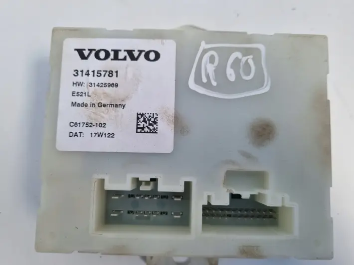 Volvo XC60 I STEROWNIK KLAPY BAGAŻNIKA Moduł 31415781