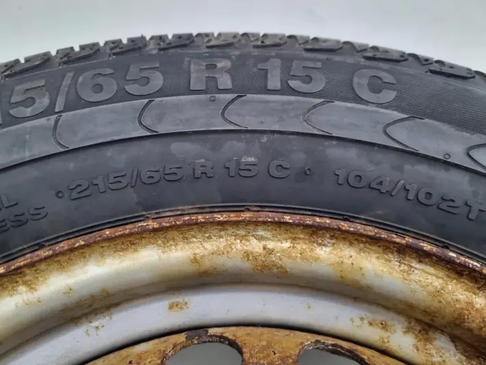 Ford Transit Custom mk8 KOŁO ZAPASOWE Zapas felga 215/65 R15C BK21-1007-AA