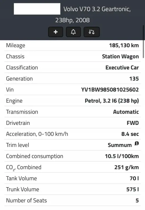 Volvo V70 III 3.2 AUTOMATYCZNA SKRZYNIA BIEGÓW automat TF-80SC 30751901