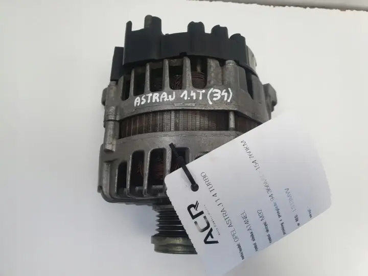 Opel Astra IV J 1.4 T turbo ALTERNATOR 130A 13581891 valeo