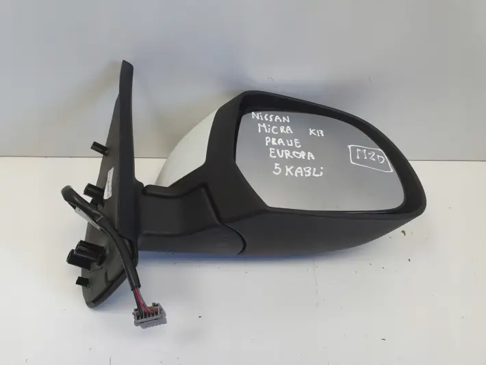 Nissan Micra K13 10-17r LUSTERKO PRAWE PASAŻERA europa 5 kabli pin pinów
