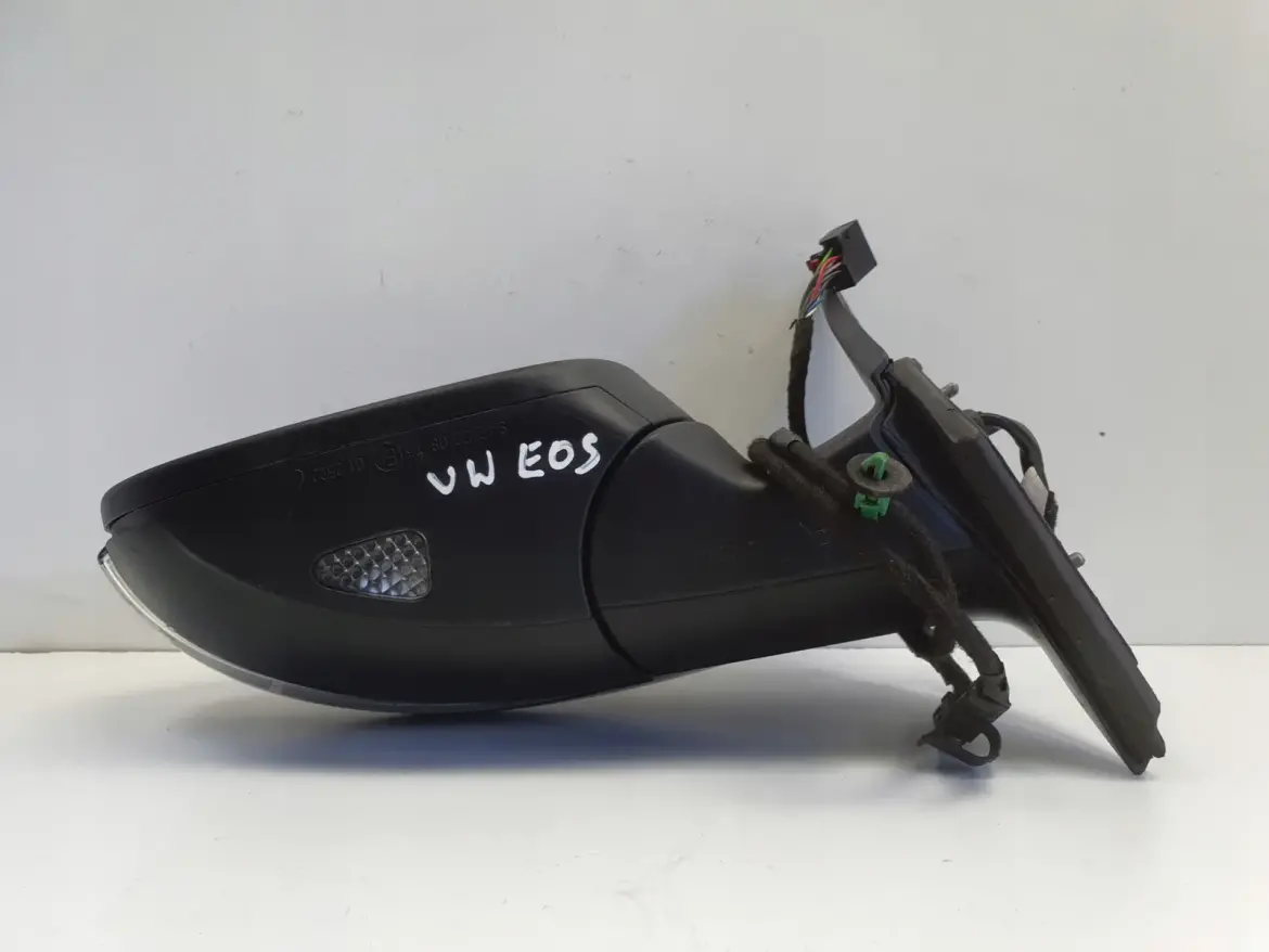 VW EOS LIFT LUSTERKO LEWE KIEROWCY 10 kabli EUROPA podświetlane 1Q1857501CQ
