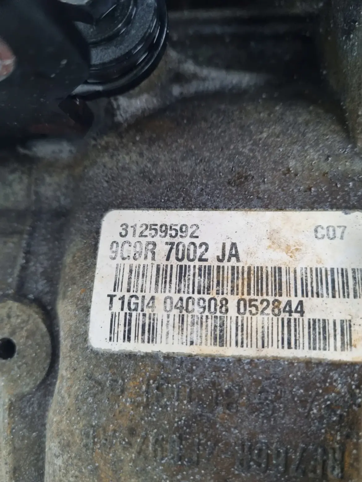 Volvo S80 II V70 III 2.5 T turbo SKRZYNIA BIEGÓW 9G9R-7002-JA 31259592