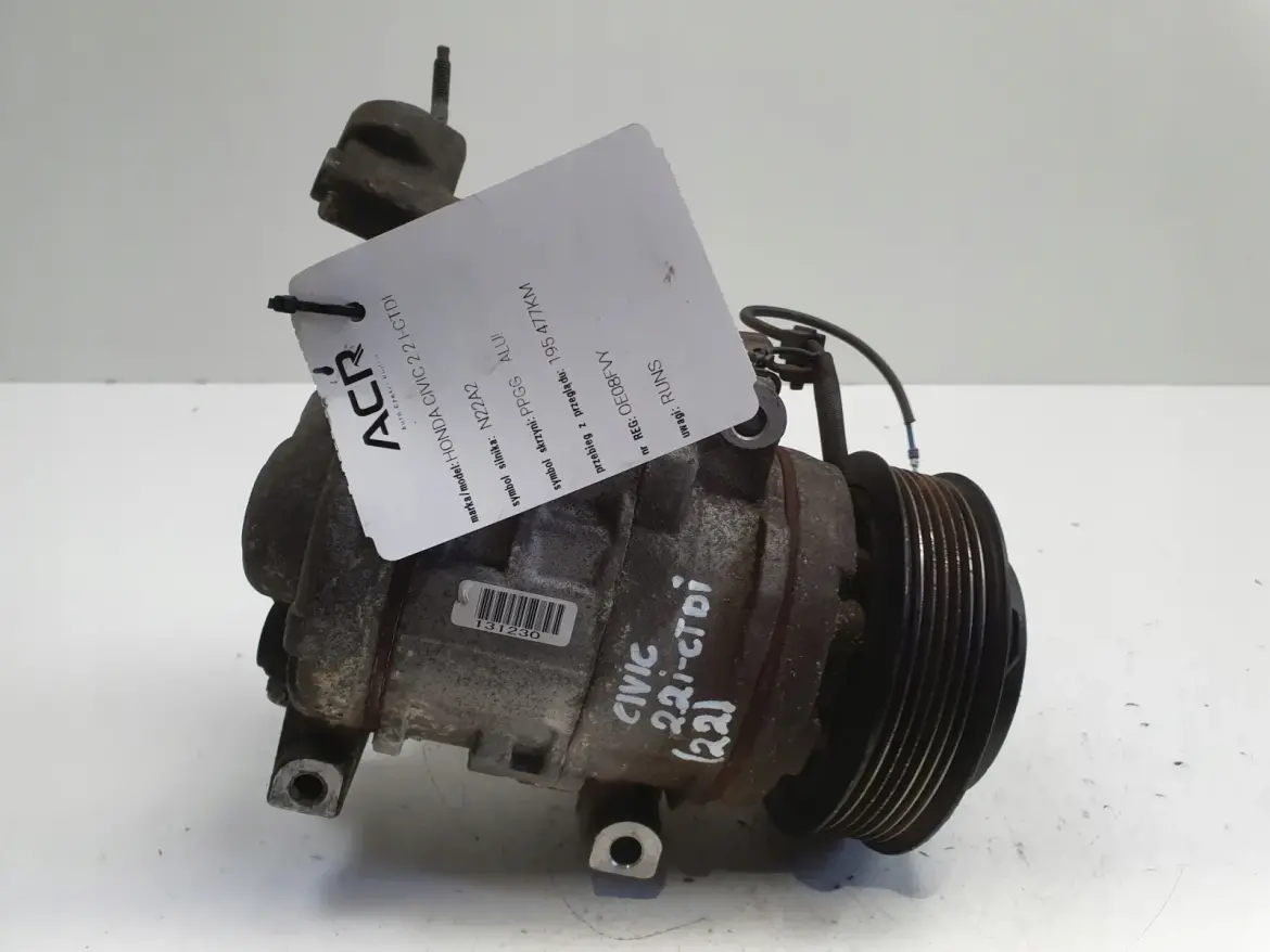 Honda CRV CR-V III 2.2 I-CTDI SPRĘŻARKA KLIMATYZACJI pompa 447190-7500
