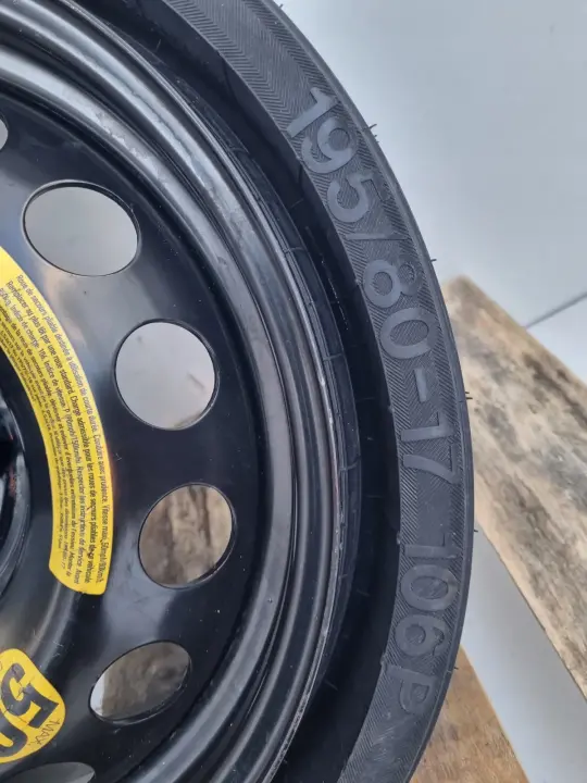 VW Touareg I 7L KOŁO DOJAZDOWE dojazdówka 195/80 R17 5X120 7L6601027B