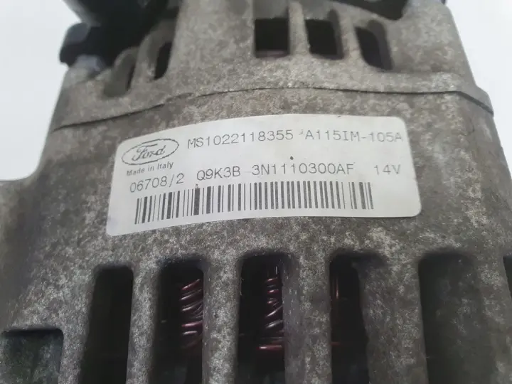 Ford Focus MK2 1.6 16V ALTERNATOR MS1022118355