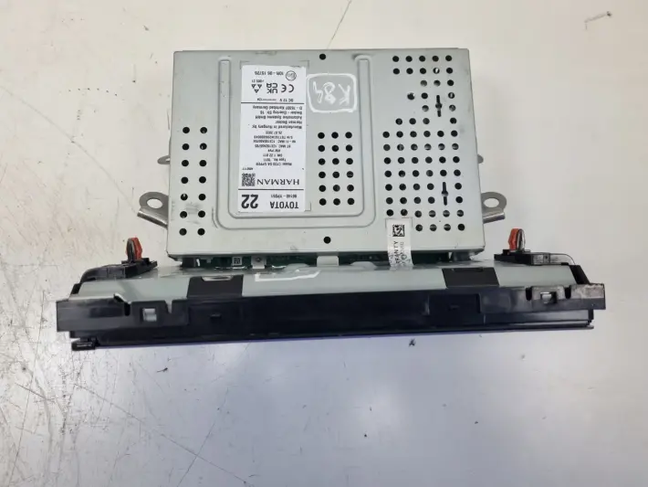 Toyota Yaris IV EKRAN NAWIGACJI Monitor wyświetlacz Radio CD 86140-YP051