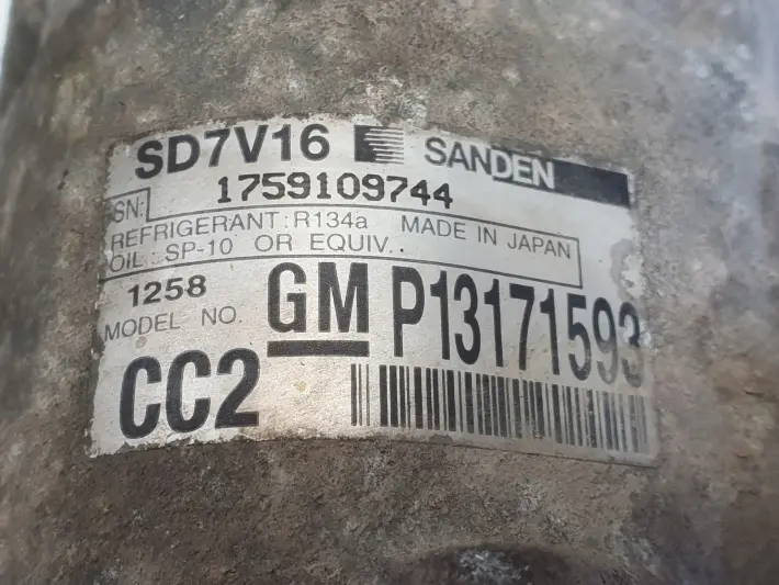 Saab 9-3 II 1.9 TID SPRĘŻARKA KLIMATYZACJI P13171593