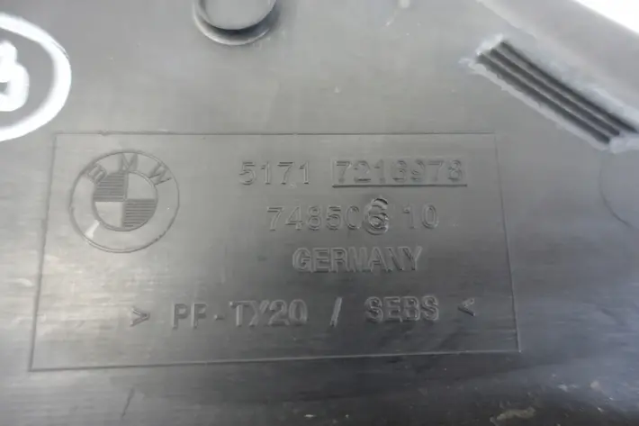 BMW F10 535 OSŁONA PODSZYBIE wlot 7216978 oryg