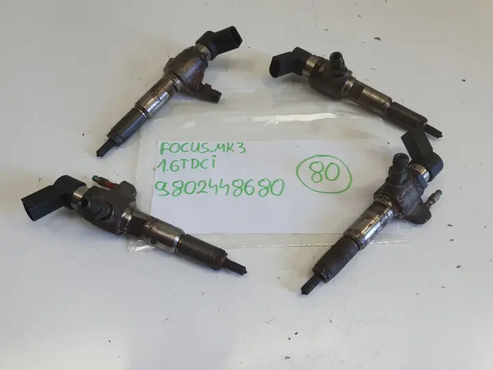 Volvo Peugeot Citroen Mazda 1.6 HDI D WTRYSKIWACZ wtrysk 9802448680
