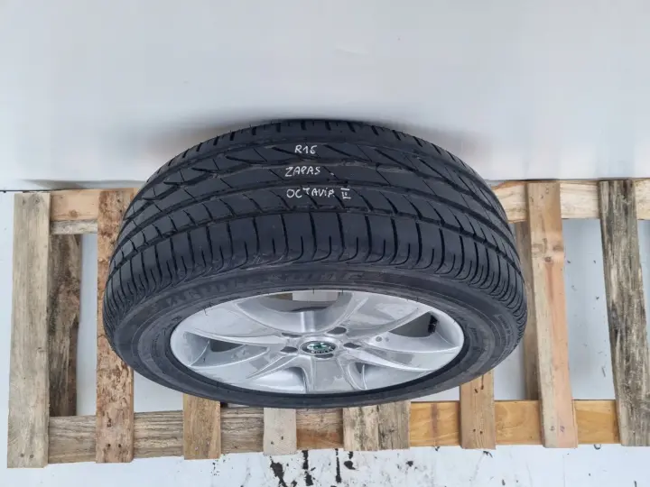 Skoda Octavia II KOŁO ZAPASOWE zapas FELGA 205/55 R16 1Z0601025T 5x112