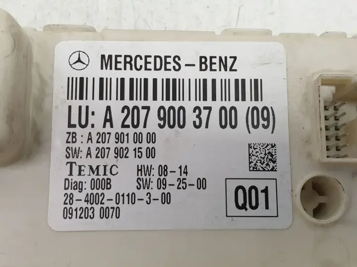 Mercedes W207 Coupe MODUŁ DACHU A2079003700