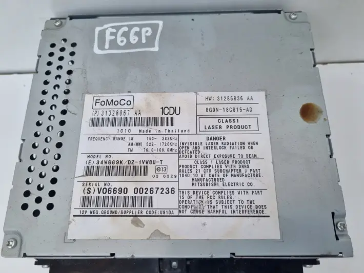 Volvo XC70 V70 III S80 II RADIOODTWARZACZ Radio CD 31328067 31328067AA