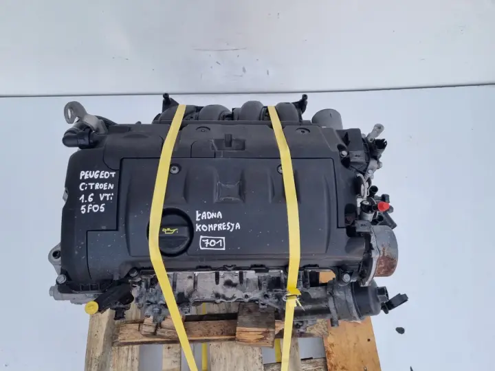 SILNIK KOMPLET Peugeot 207 208 308 3008 5008 1.6 16V VTI 116tyś 5F05