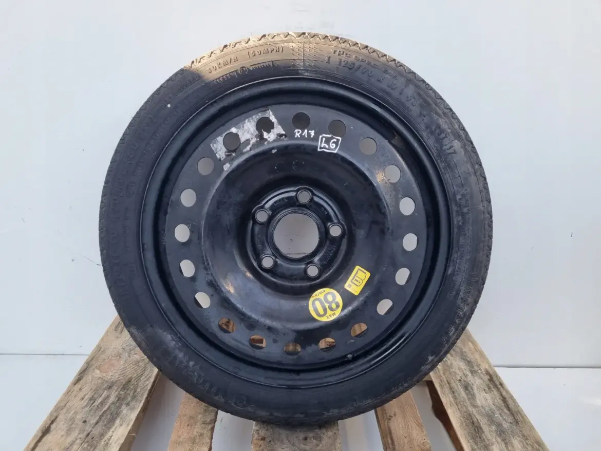 Opel Insignia A KOŁO DOJAZDOWE dojazdówka 125/70 R17 5x120 17X4.00B IS41