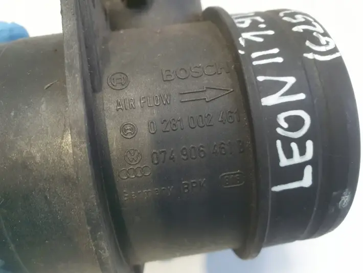 Seat Leon II 1.9 TDI PRZEPŁYWOMIERZ POWIETRZA 0281002461 074906461B