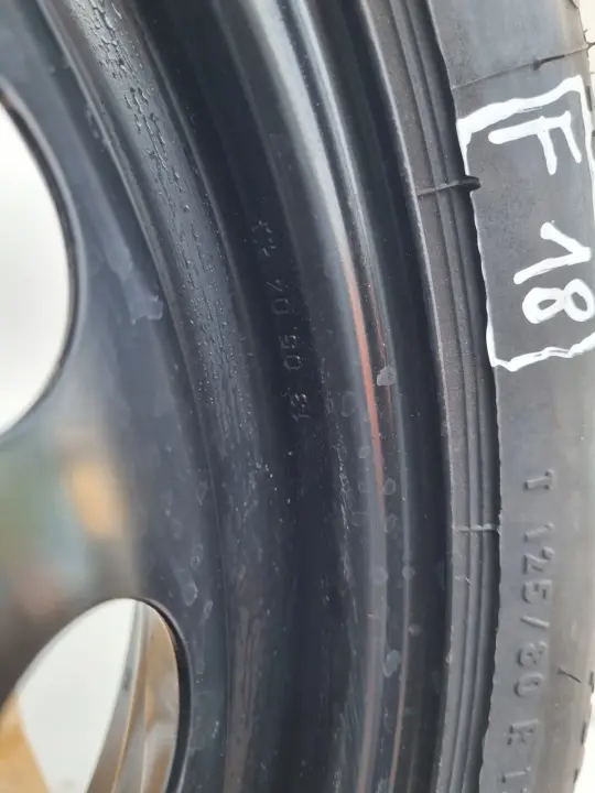 Volvo S80 V70 S60 I KOŁO DOJAZDOWE dojazdówka 125/80 R17 9209872