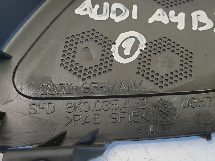 Audi A4 B8 KRATKA GŁOŚNIKA lewy przód 8K0035423