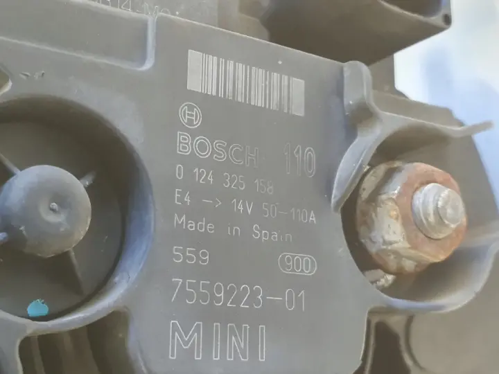 Mini One R50 R53 1.6 16V ALTERNATOR 110A bosch 0124325158