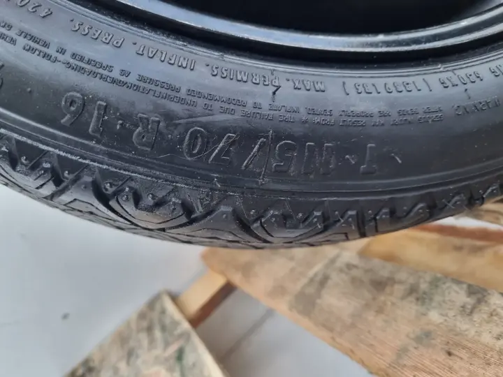 Opel Vectra C Astra H KOŁO DOJAZDOWE dojazdówka 115/70 R16 5x110 2160132
