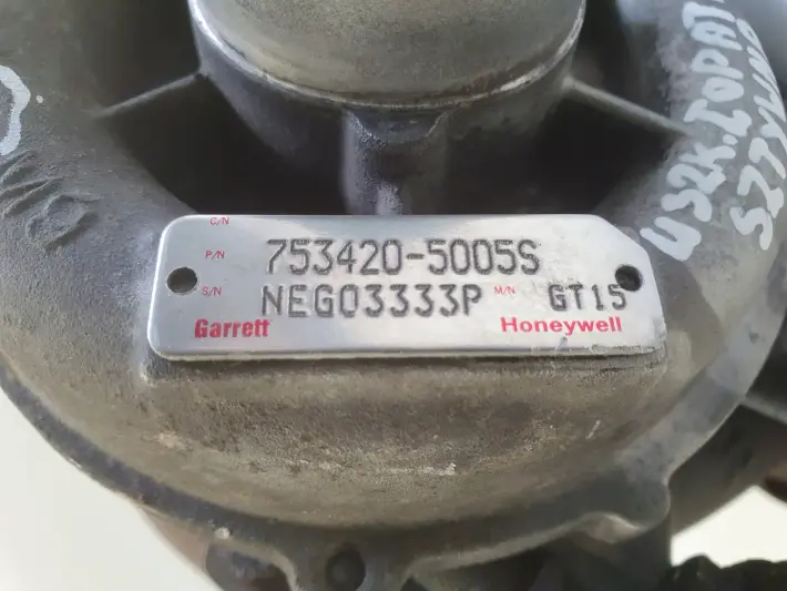Peugeot 407 1.6 HDI TURBOSPRĘŻARKA turbo 753420-5005S