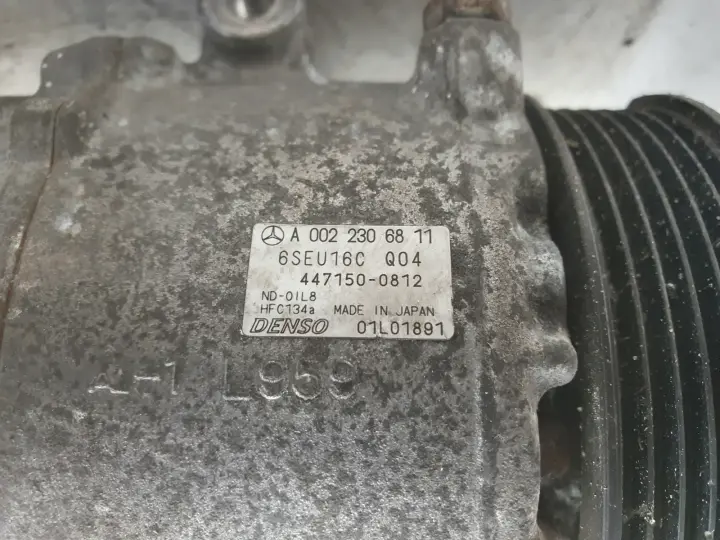 Mercedes W169 1.5 8V SPRĘŻARKA KLIMATYZACJI pompa A0022306811