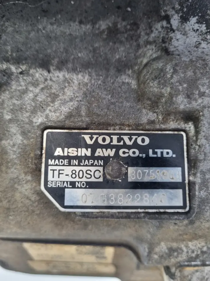 Volvo V70 III 2.4 D D5 185KM AUTOMATYCZNA SKRZYNIA BIEGÓW TF-80SC 30751903
