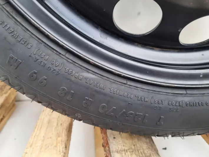 Audi Seat Vw Skoda KOŁO DOJAZDOWE dojazdówka 125/70 R18 5x100 1J0601027M