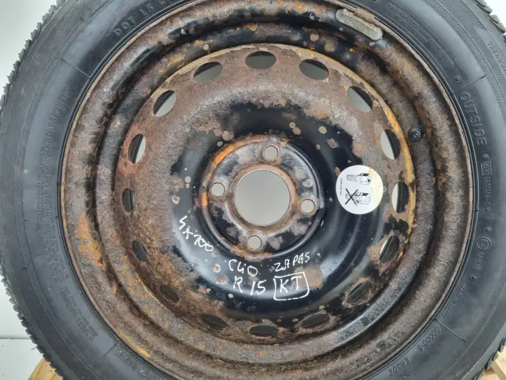 Clio II Kangoo KOŁO ZAPASOWE Zapas felga 185/60 R15 4x100 ET50 2150751