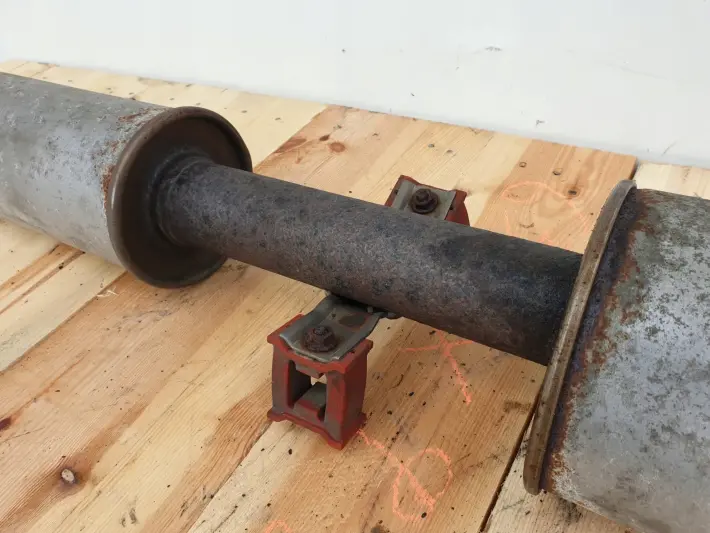 Volvo S80 2.8 T6 BITURBO BI TURBO TŁUMIK ŚRODKOWY