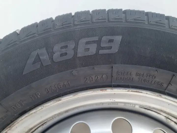 Nissan NV200 KOŁO ZAPASOWE Zapas felga 175/70 R14C 4x114.3 J14X5.5JJ 2024R