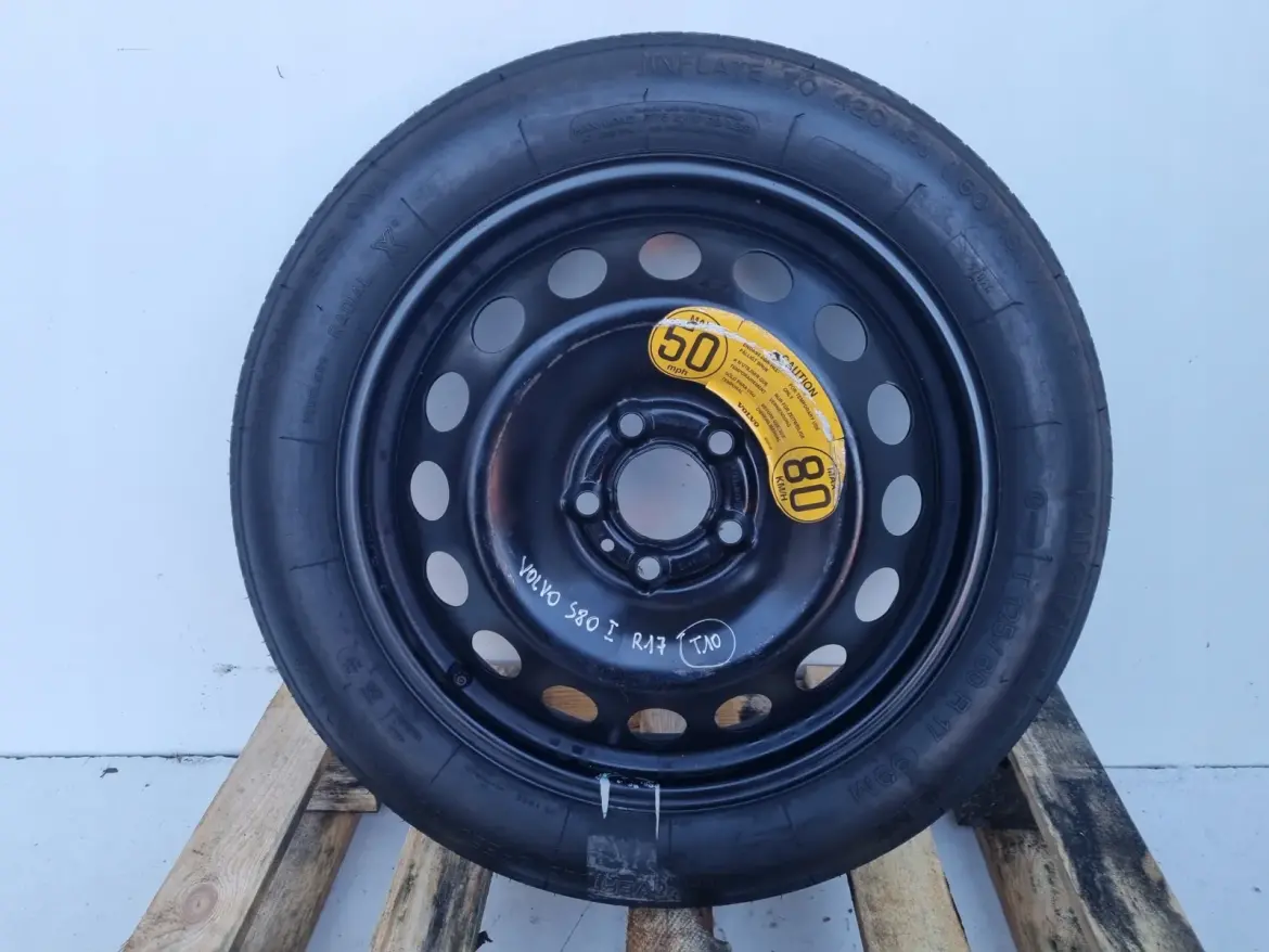 Volvo S80 I V70 II S60 I KOŁO DOJAZDOWE dojazdówka 125/80 R17 9209872